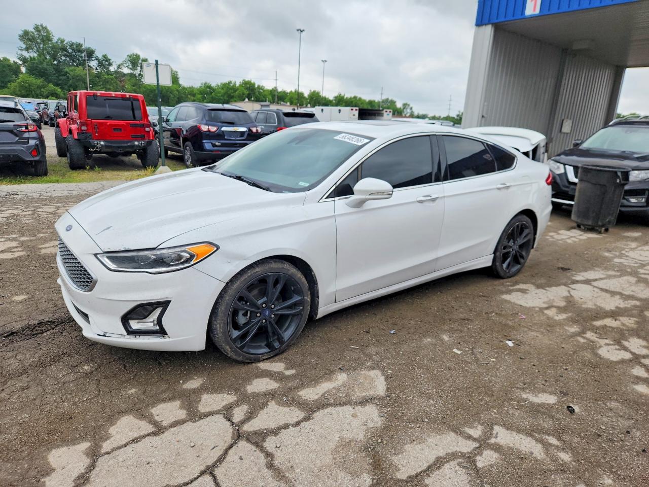 2020 FORD FUSION TITANIUM | 3FA6P0K92LR115453 | UPCARS