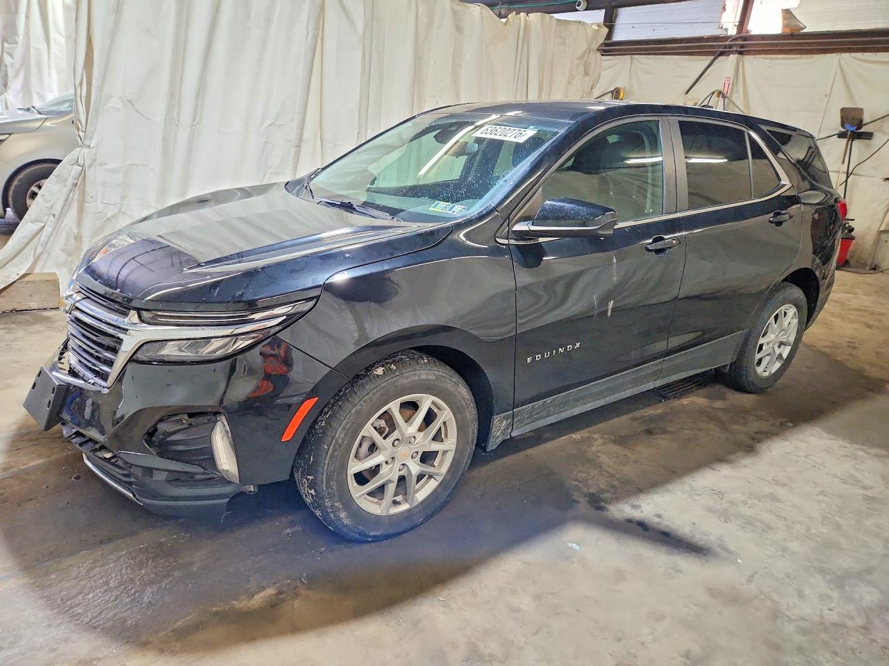 2022 CHEVROLET EQUINOX LT | 3GNAXUEV9NL250124 | UPCARS