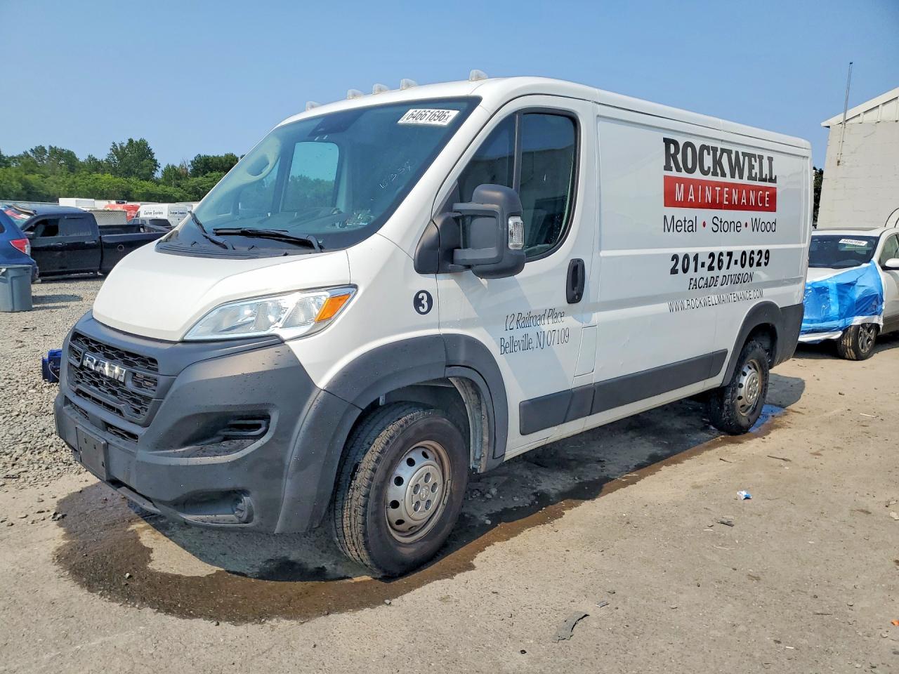 2023 RAM PROMASTER 3500 STANDARD | 3C6MRVWG1PE575791 | UPCARS