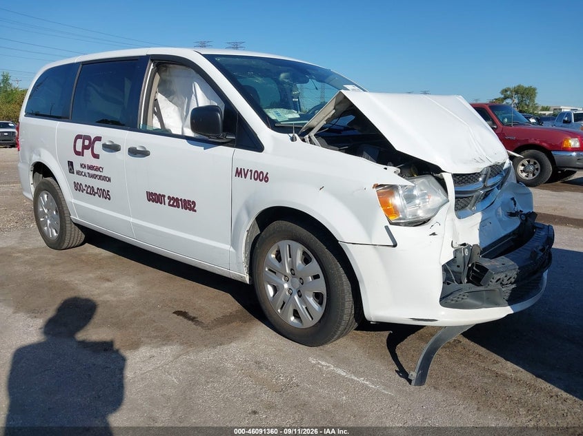 2020 DODGE GRAND CARAVAN SE | 2C4RDGBG9LR198103 | UPCARS
