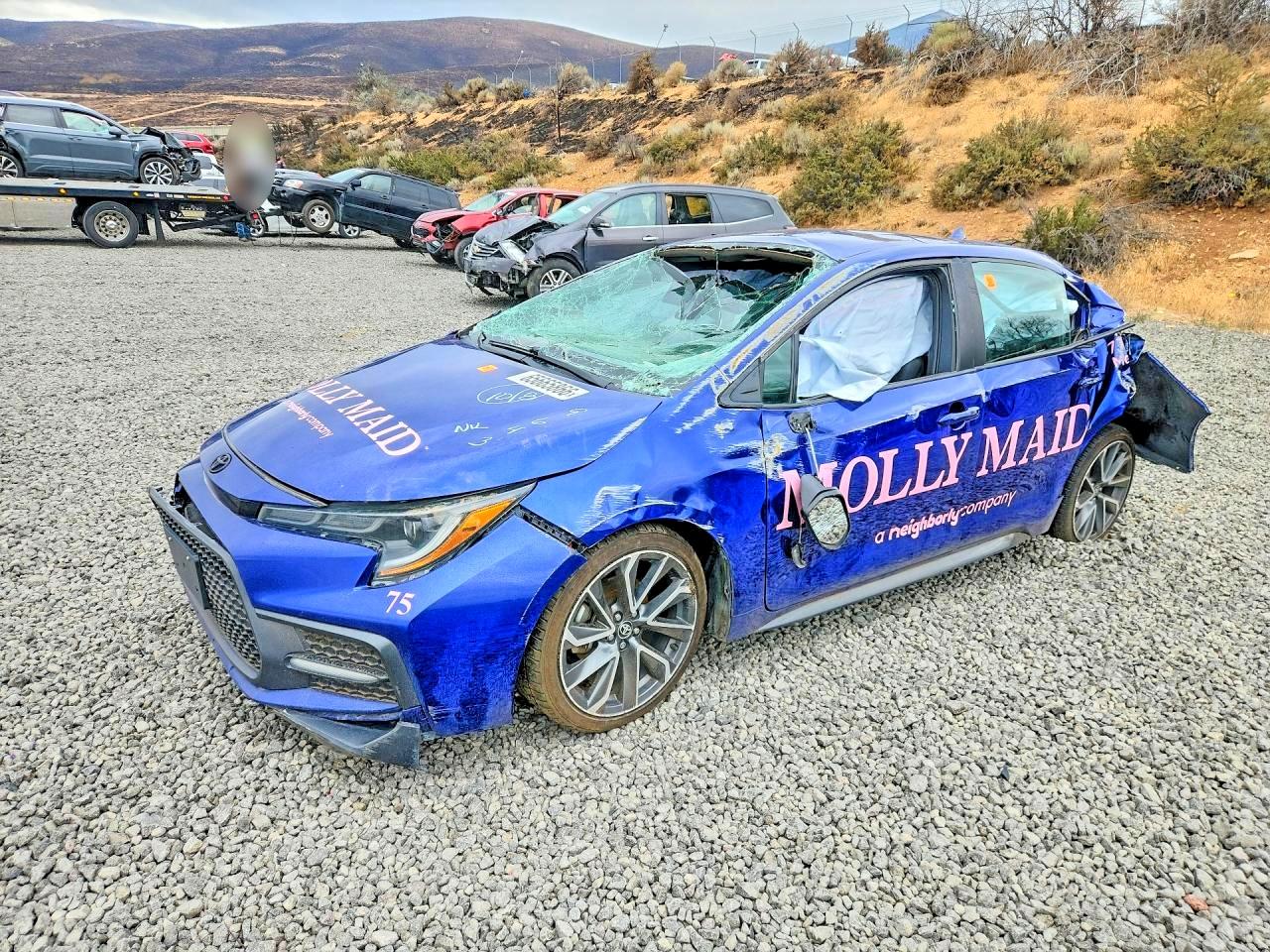 2021 TOYOTA COROLLA SE | 5YFS4MCE1MP069643 | UPCARS