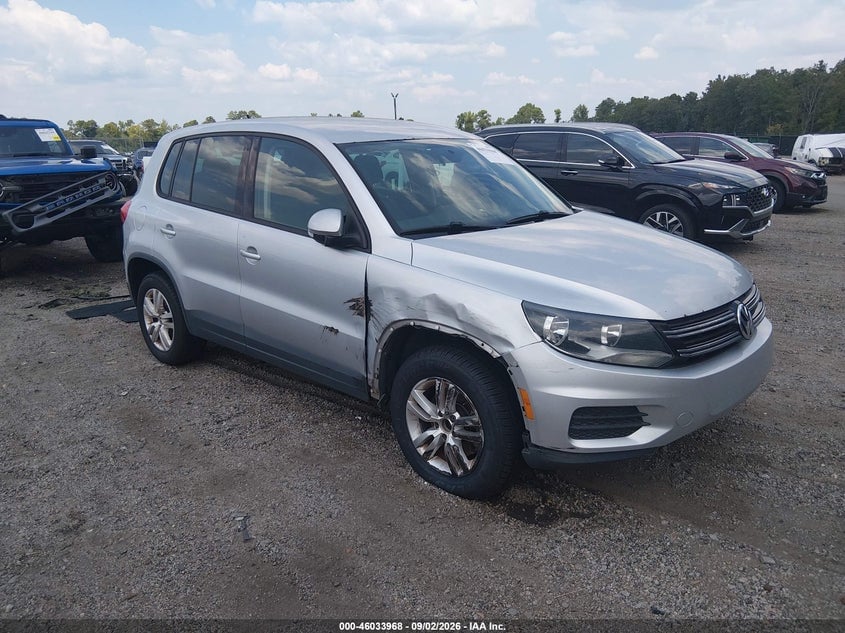 2012 VOLKSWAGEN TIGUAN LE | WVGAV7AX0CW560057 | UPCARS