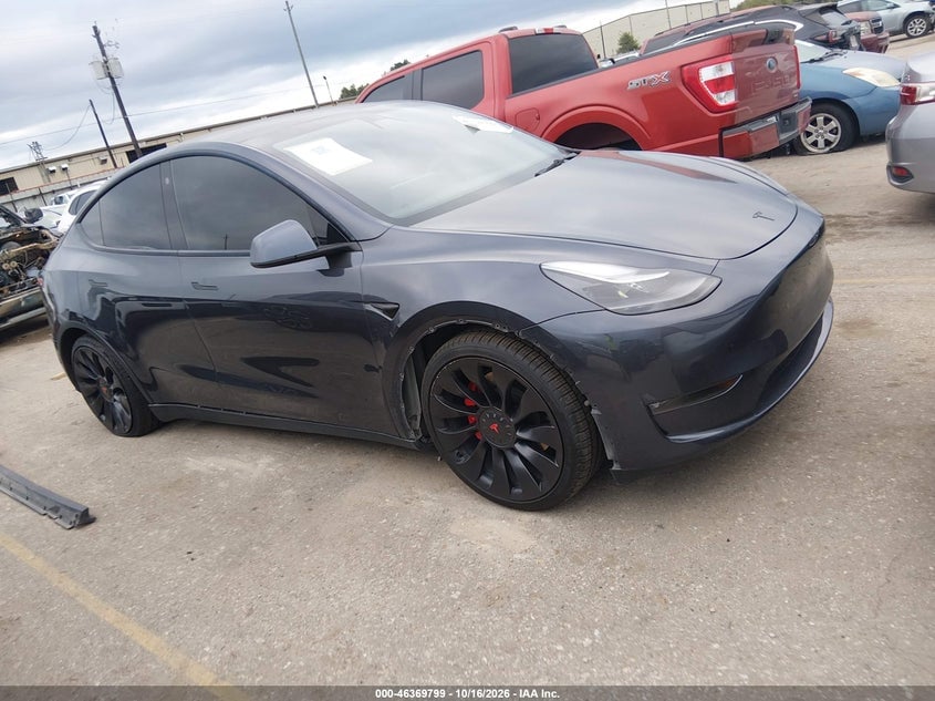 2021 TESLA MODEL Y PERFORMANCE DUAL MOTOR ALL-WHEEL DRIVE | 5YJYGDEF3MF173425 | UPCARS