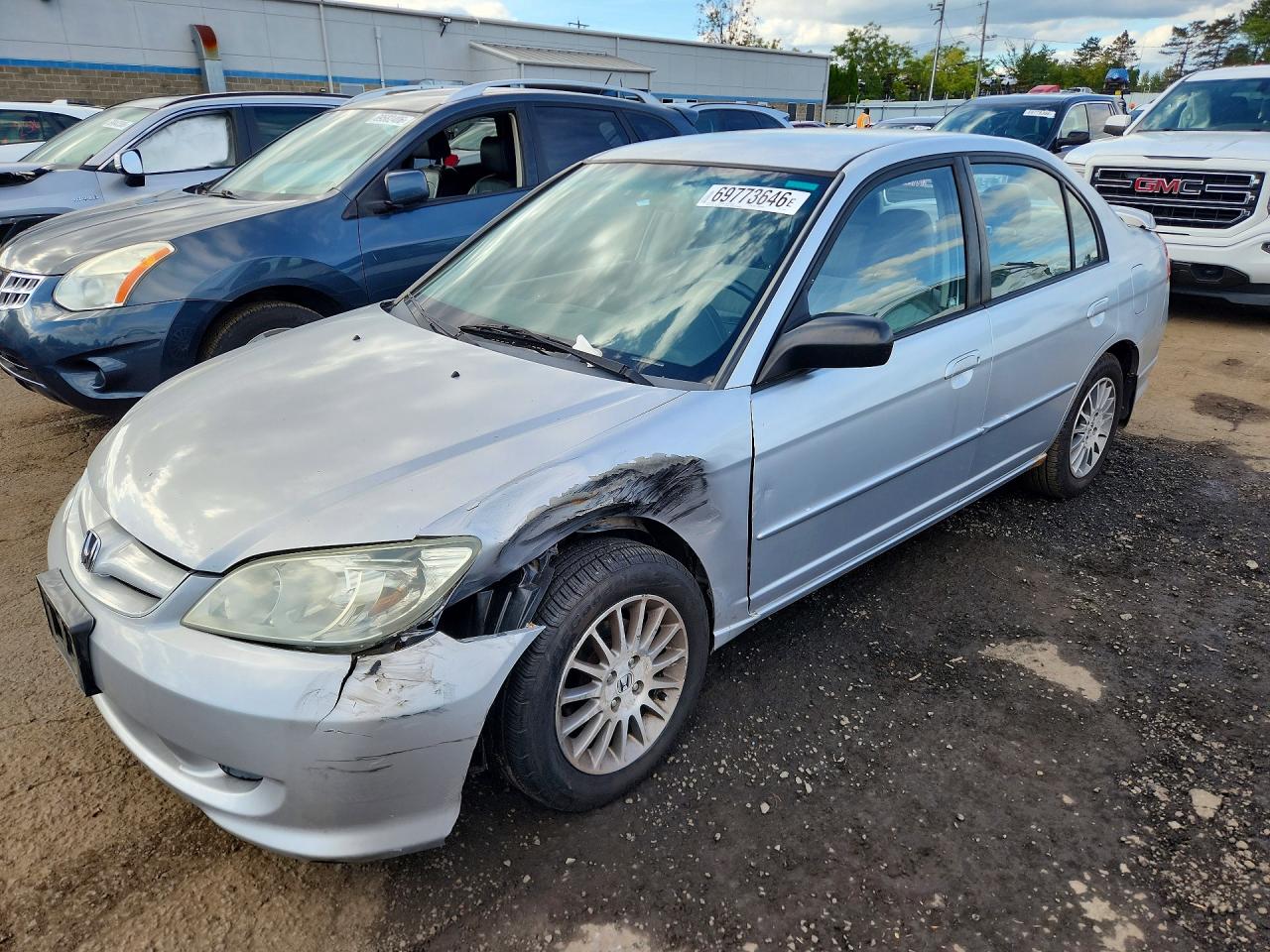 2005 HONDA CIVIC LX | 2HGES16565H559341 | UPCARS