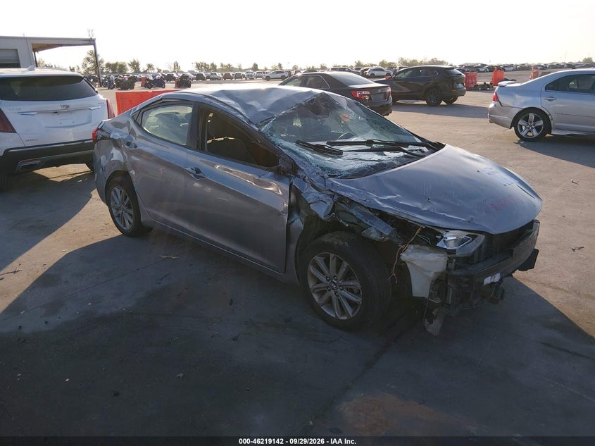 2016 HYUNDAI ELANTRA SE | 5NPDH4AE0GH689918 | UPCARS
