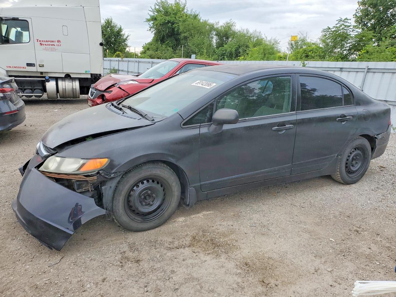 2007 HONDA CIVIC DX | 2HGFA15307H000846 | UPCARS