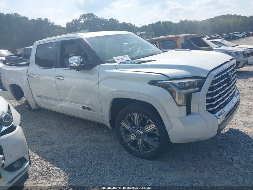 2024 TOYOTA TUNDRA HYBRID CAPSTONE 4WD | 5TFVC5DB6RX076204 | UPCARS