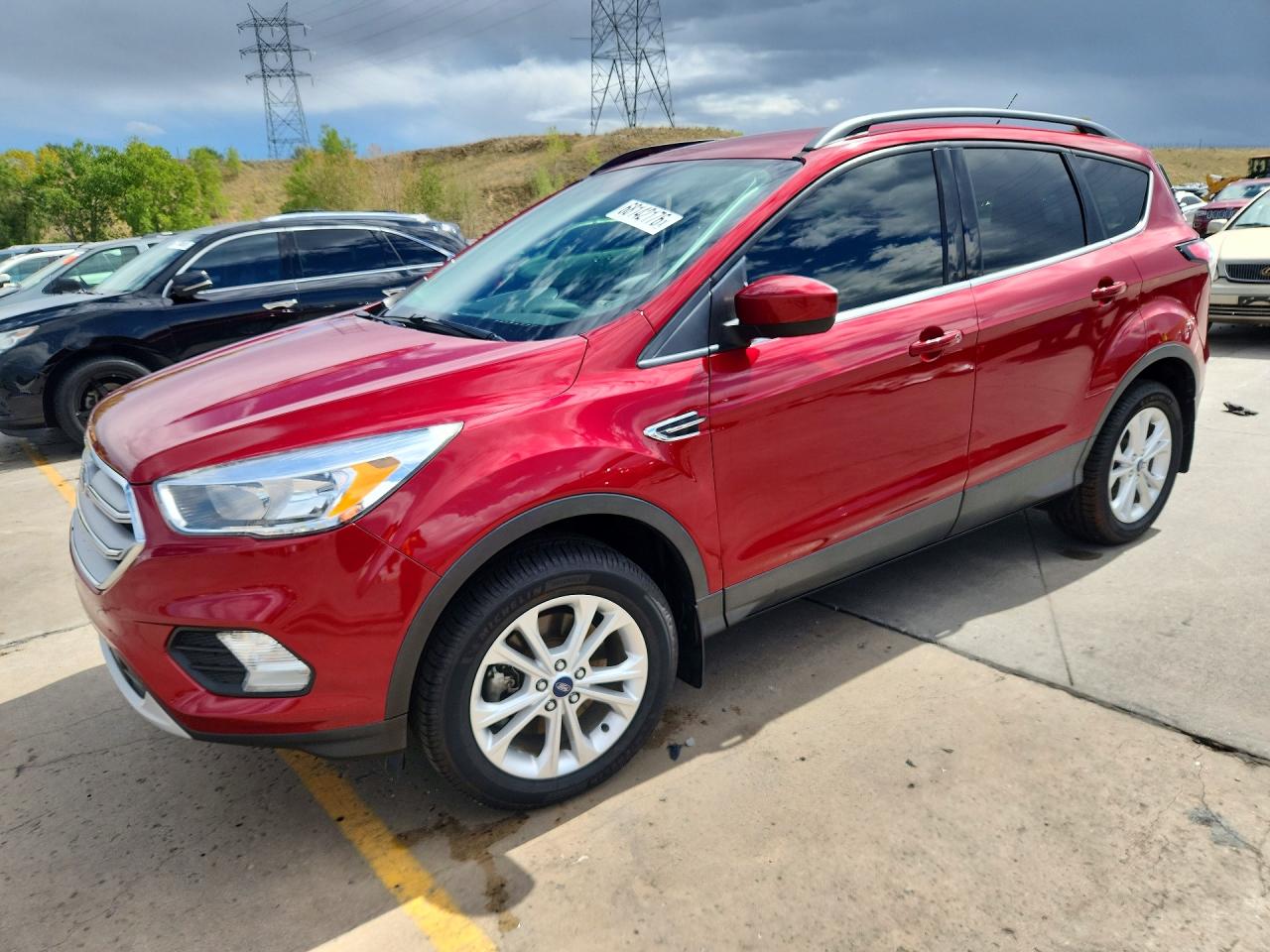 2018 FORD ESCAPE SE | 1FMCU9G92JUC20742 | UPCARS