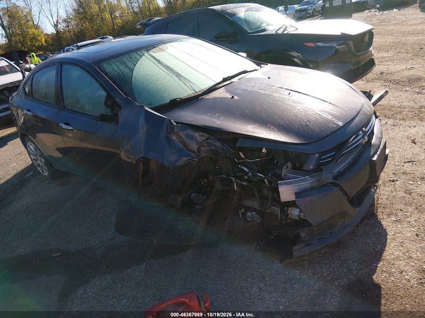 2015 DODGE DART LIMITED | 1C3CDFCB2FD213717 | UPCARS