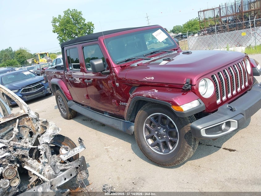 2021 JEEP GLADIATOR OVERLAND 4X4 | 1C6HJTFG8ML546868 | UPCARS