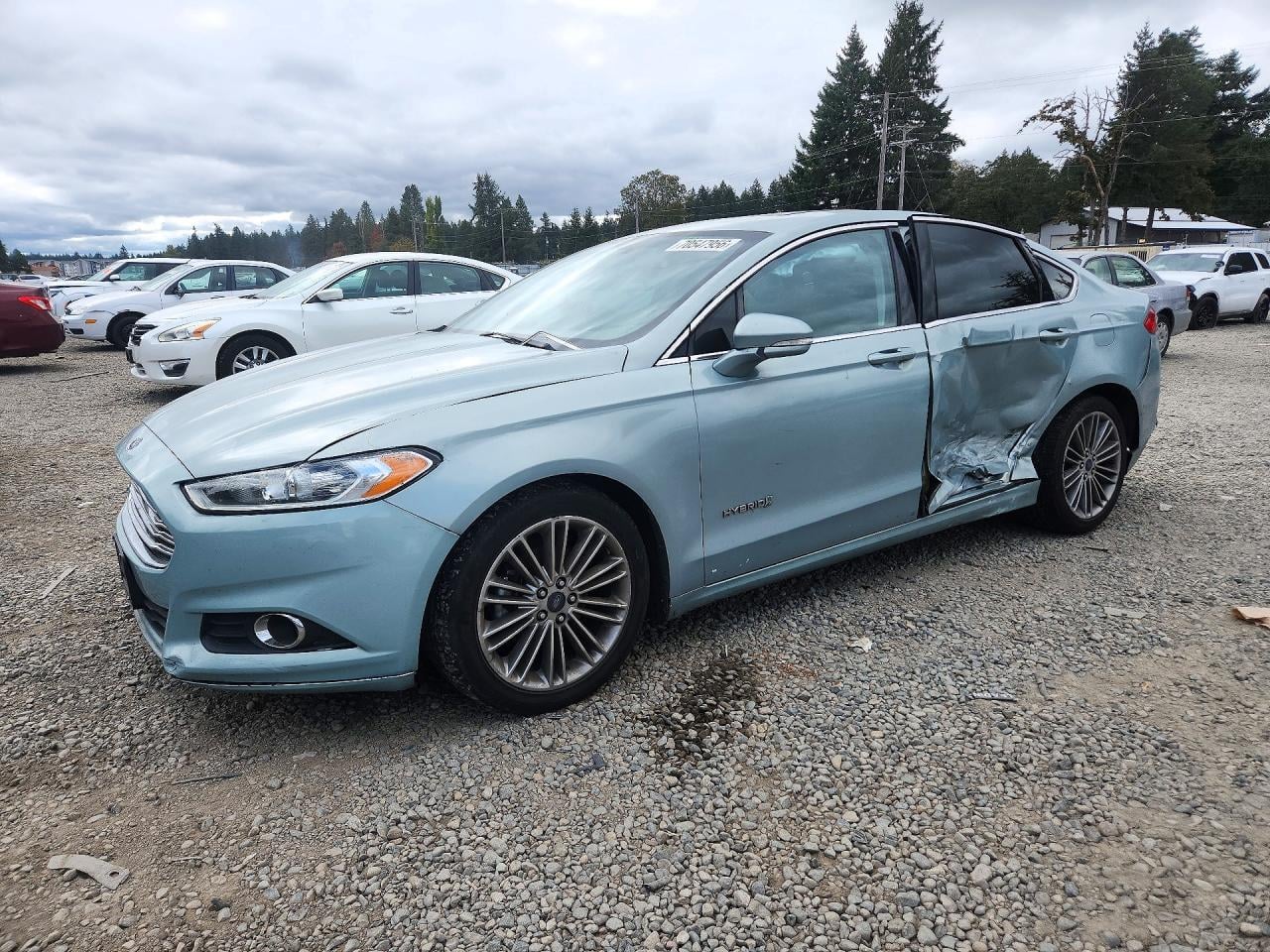 2014 FORD FUSION SE HYBRID | 3FA6P0LU7ER228322 | UPCARS