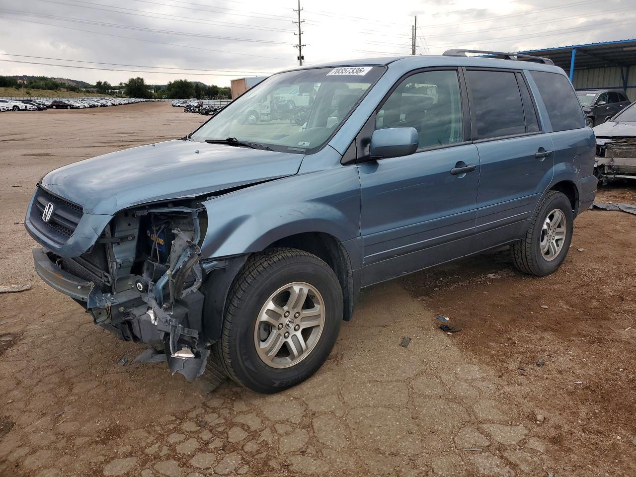 2005 HONDA PILOT EX | 2HKYF18435H542427 | UPCARS