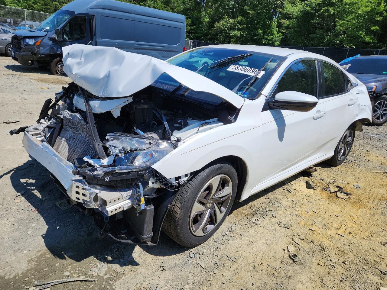 2019 HONDA CIVIC LX | 2HGFC2F6XKH510428 | UPCARS