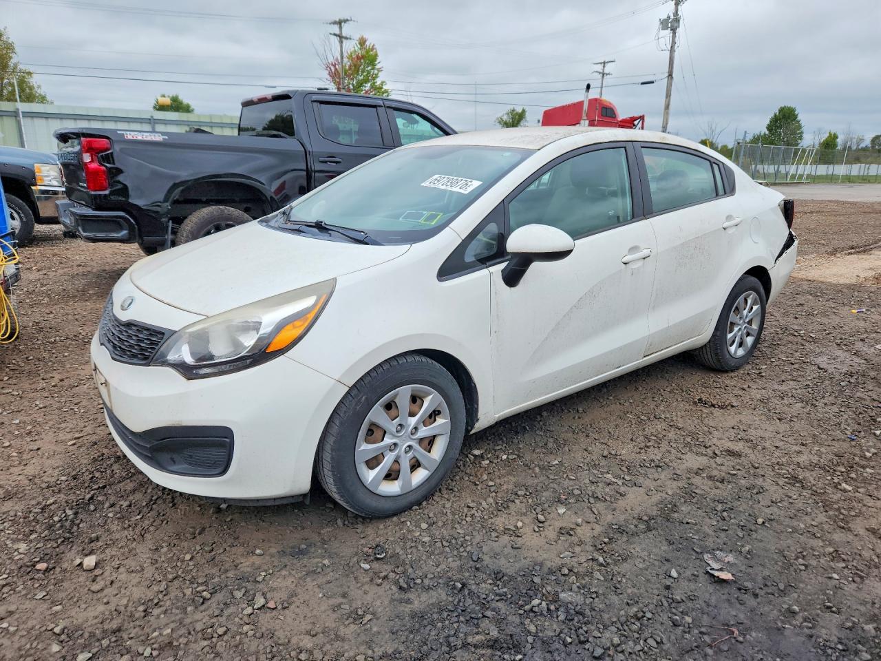2014 KIA RIO LX | KNADM4A30E6365091 | UPCARS