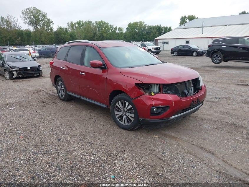 2017 NISSAN PATHFINDER S | 5N1DR2MN6HC687869 | UPCARS