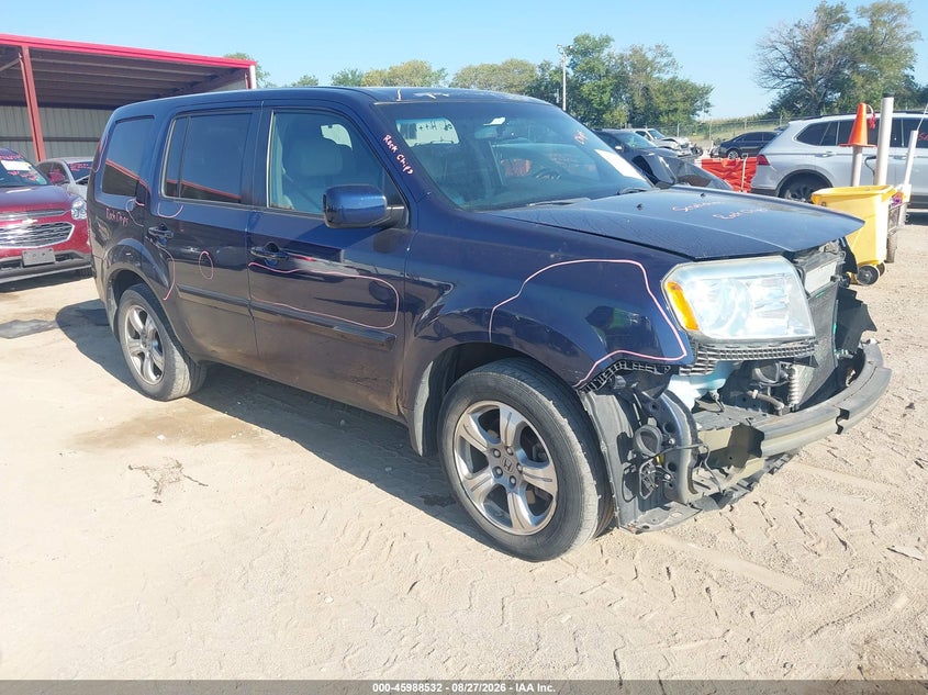 2013 HONDA PILOT EX-L | 5FNYF4H64DB066334 | UPCARS