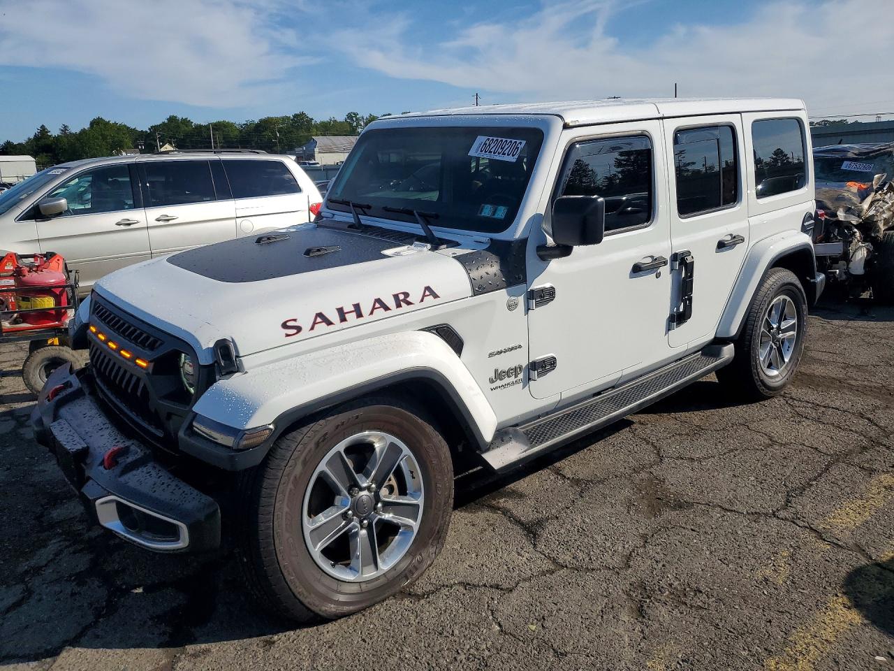 2018 JEEP WRANGLER SAHARA | 1C4HJXEGXJW309293 | UPCARS