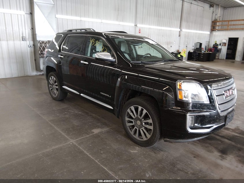 2016 GMC TERRAIN DENALI | 2GKFLVE37G6358350 | UPCARS