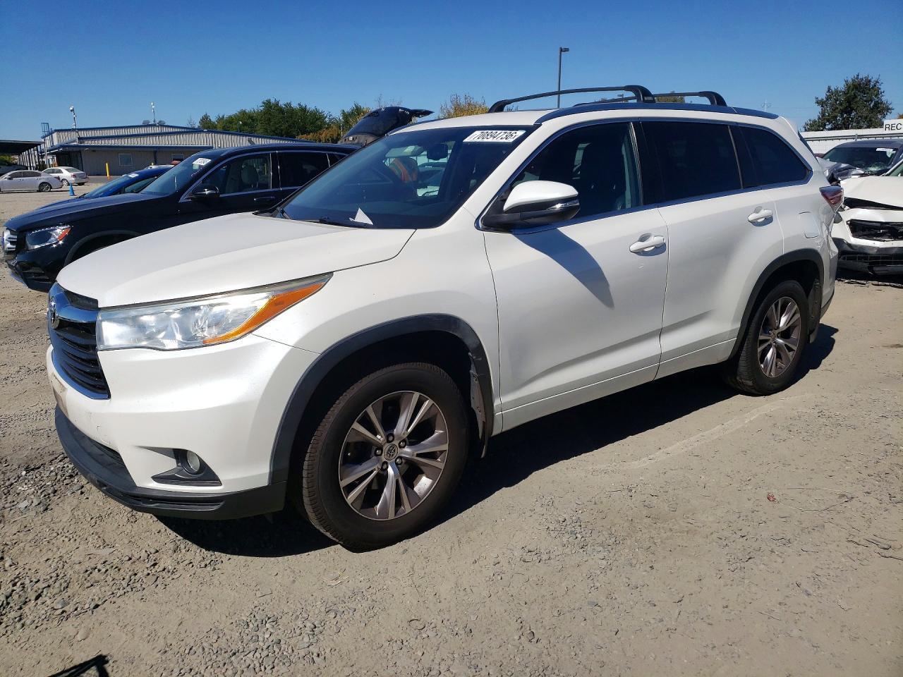 2014 TOYOTA HIGHLANDER XLE | 5TDJKRFH8ES031369 | UPCARS