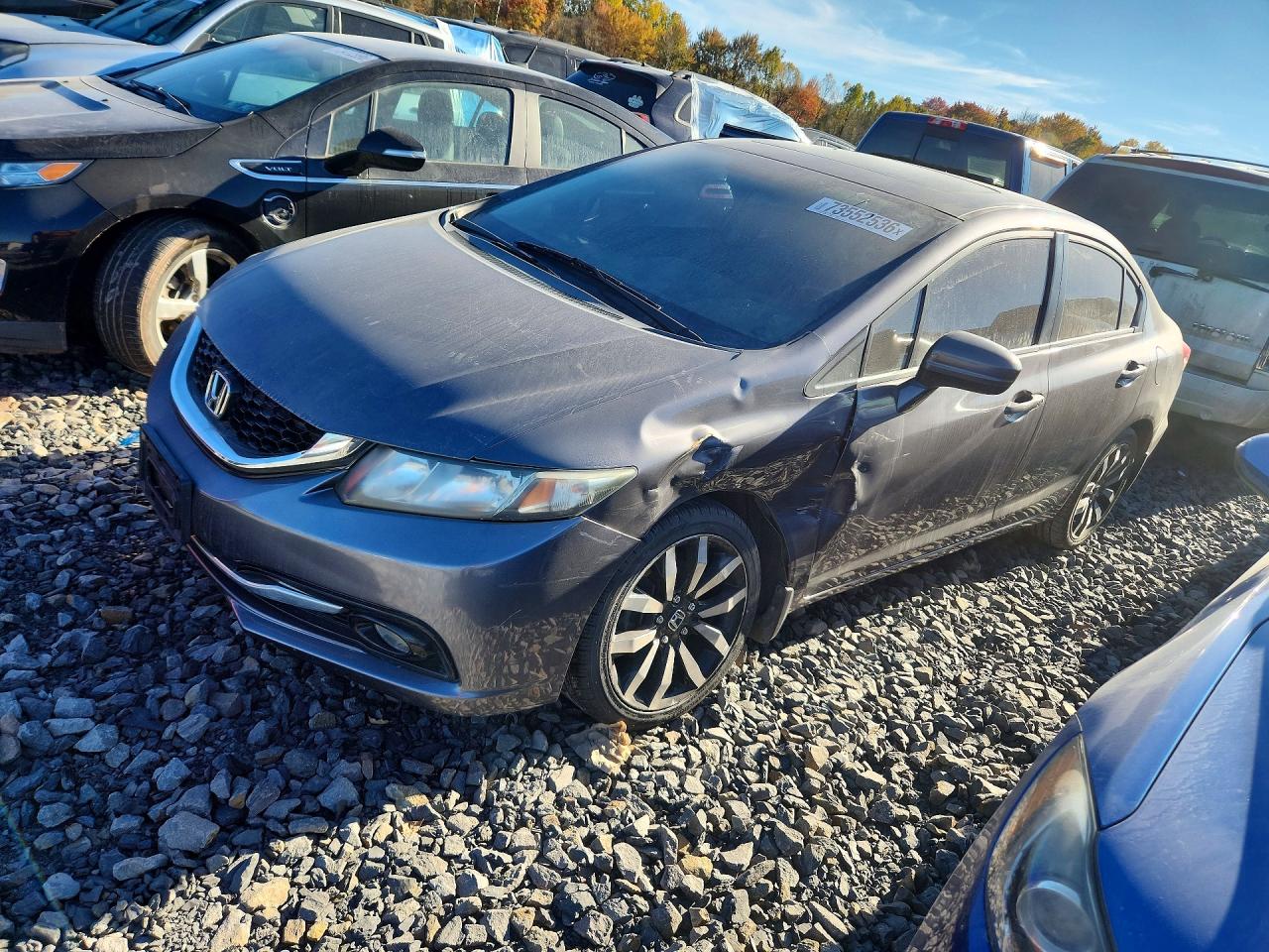 2014 HONDA CIVIC EXL | 19XFB2F92EE247752 | UPCARS