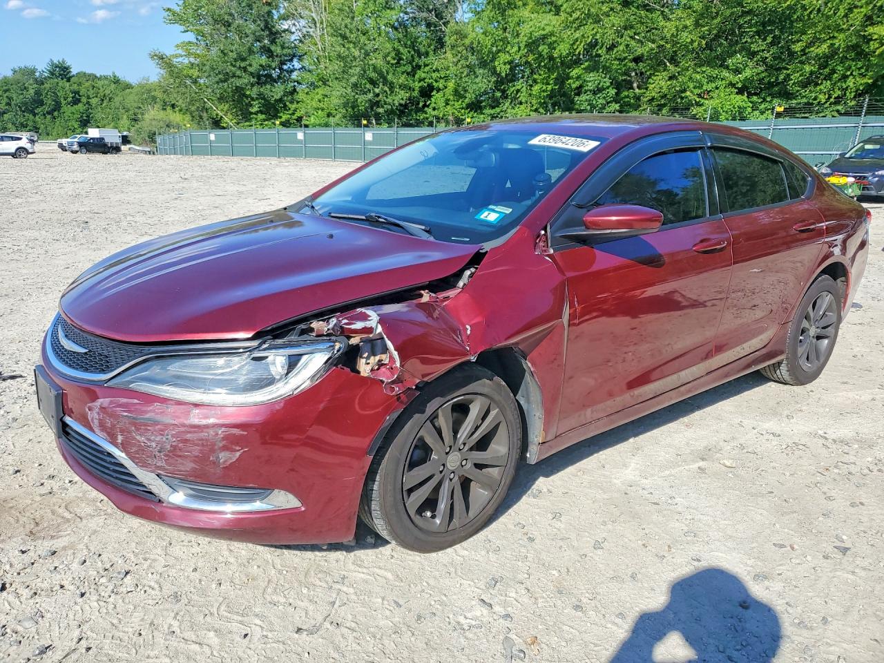 2015 CHRYSLER 200 LIMITED | 1C3CCCAB2FN576789 | UPCARS