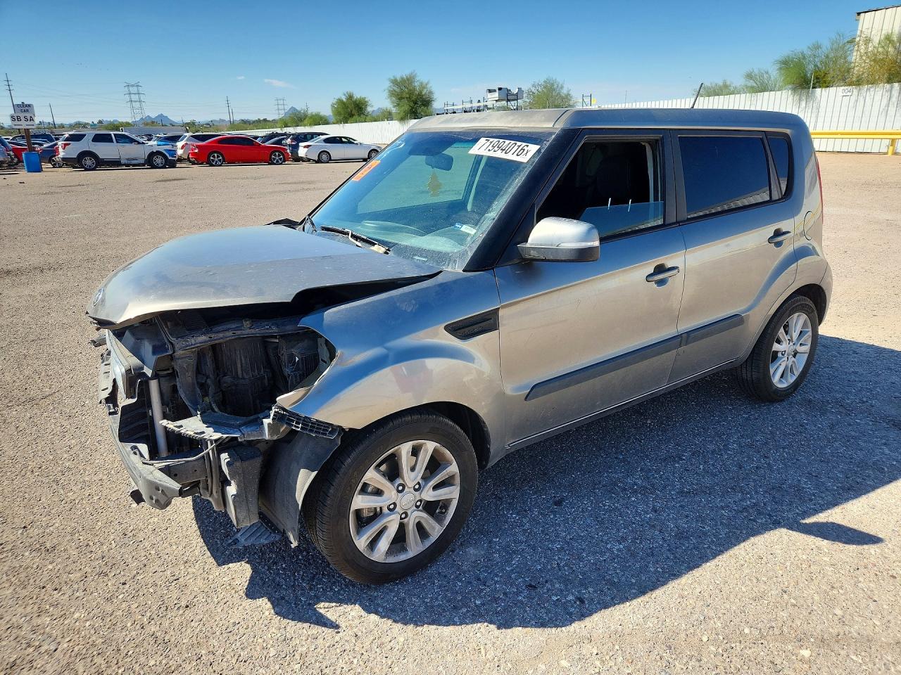2013 KIA SOUL + | KNDJT2A61D7620718 | UPCARS