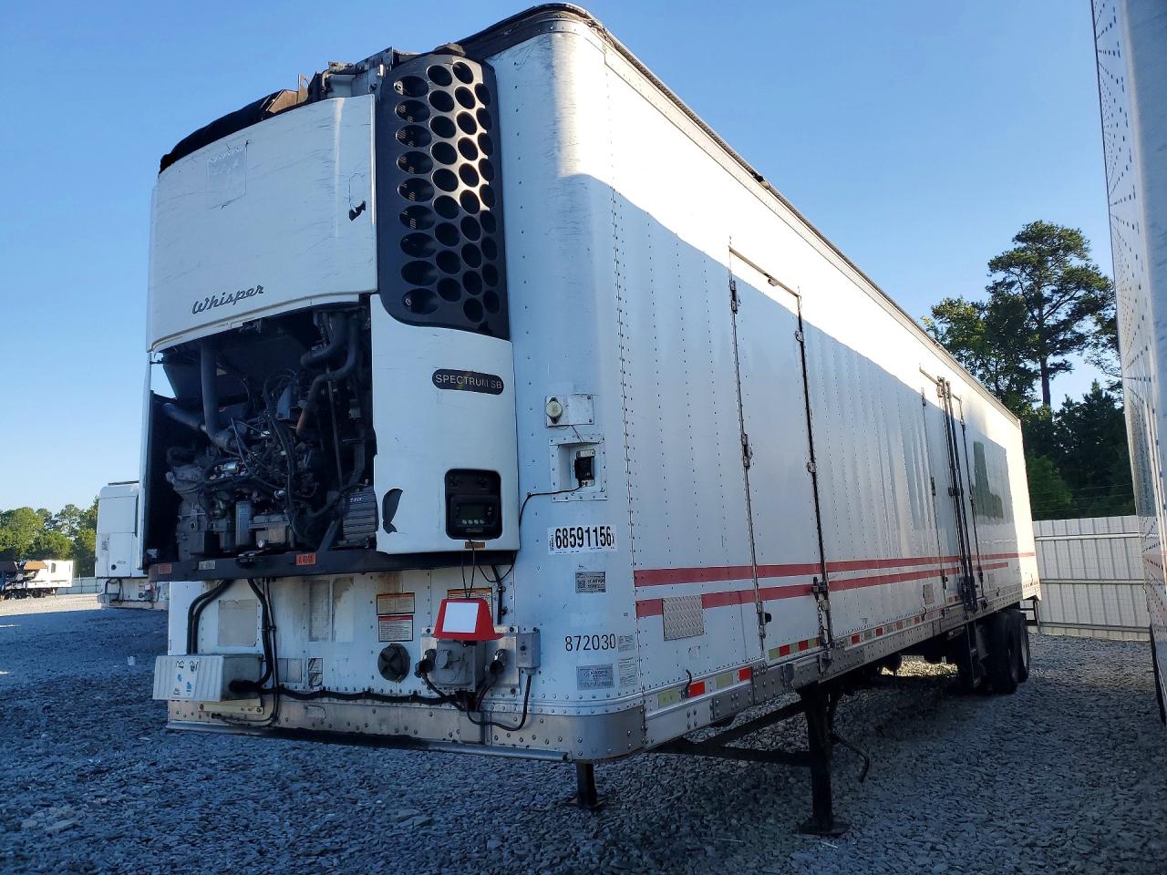 2015 GRET - GREAT DANE TRAILER REEFER GREAT DANE REFRIGERATED VAN TRAILER | 1GRAA9622FE701994 | UPCARS