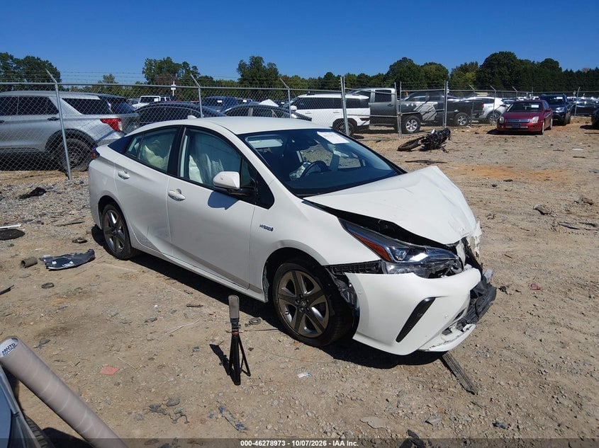 2020 TOYOTA PRIUS XLE | JTDKARFU5L3104152 | UPCARS