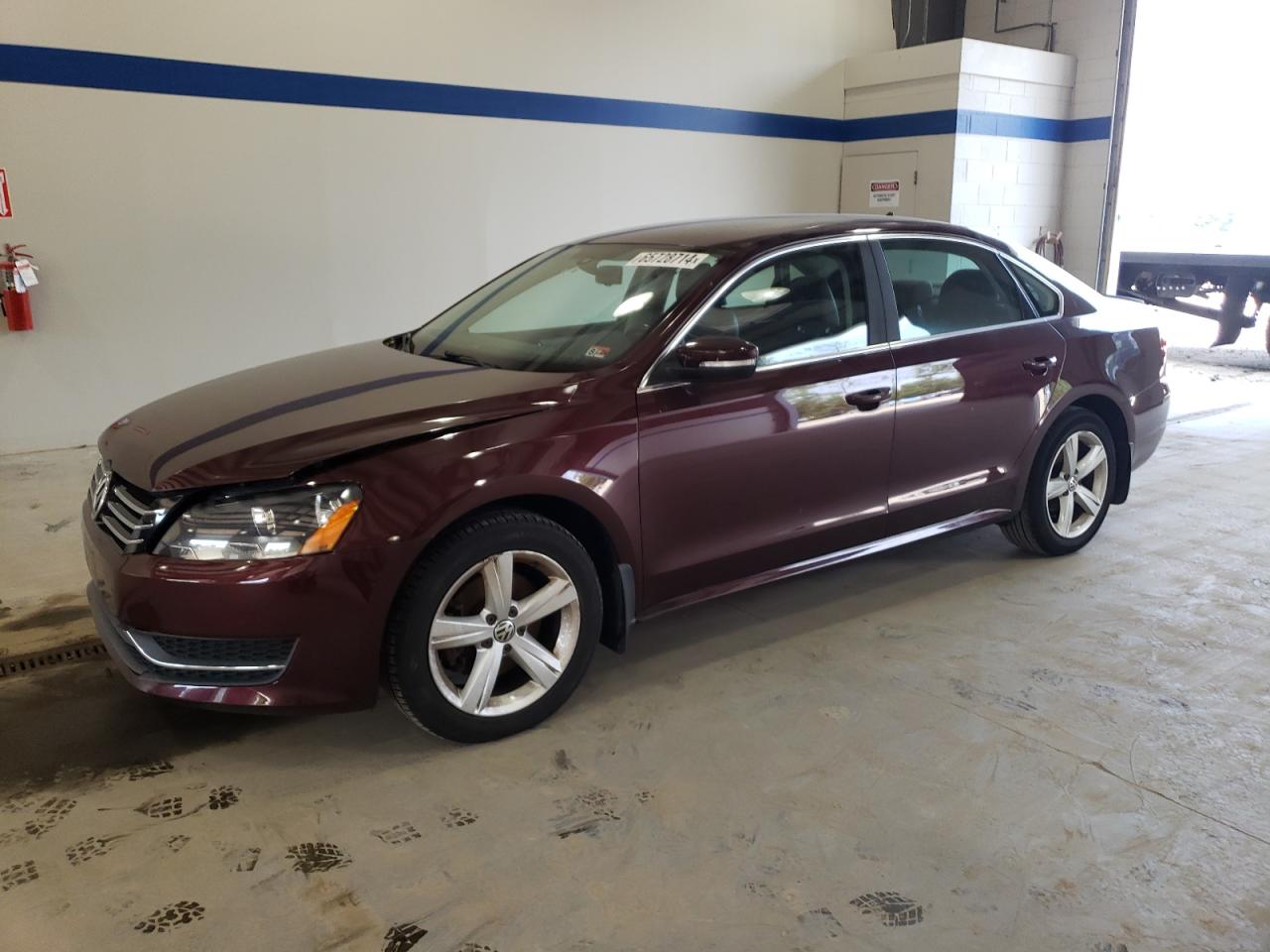 2013 VOLKSWAGEN PASSAT | 1VWBP7A36DC009468 | UPCARS