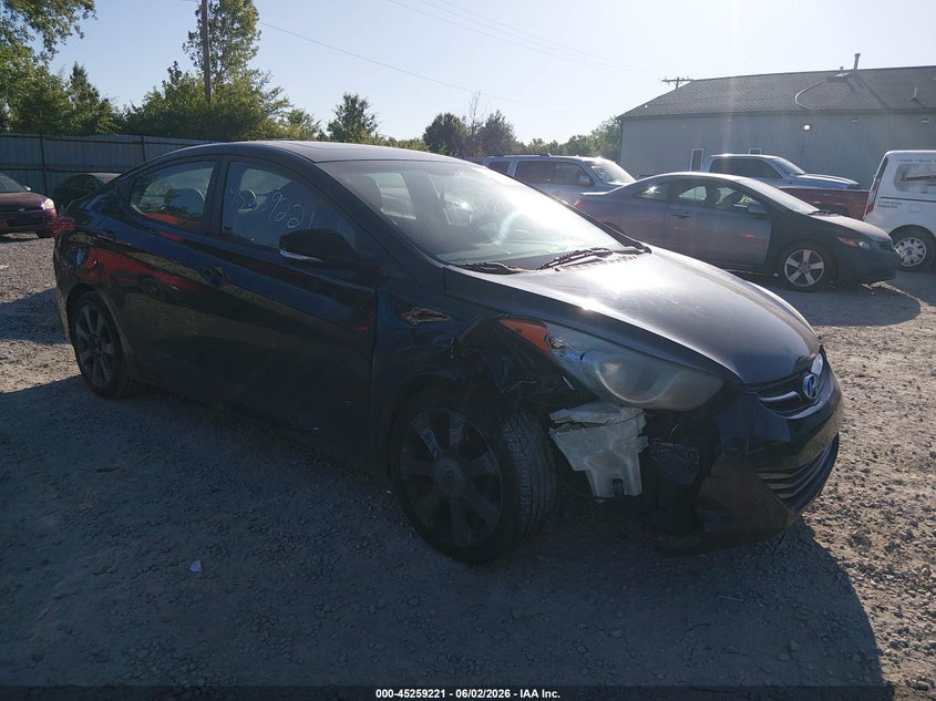 2011 HYUNDAI ELANTRA LIMITED | 5NPDH4AE7BH010980 | UPCARS