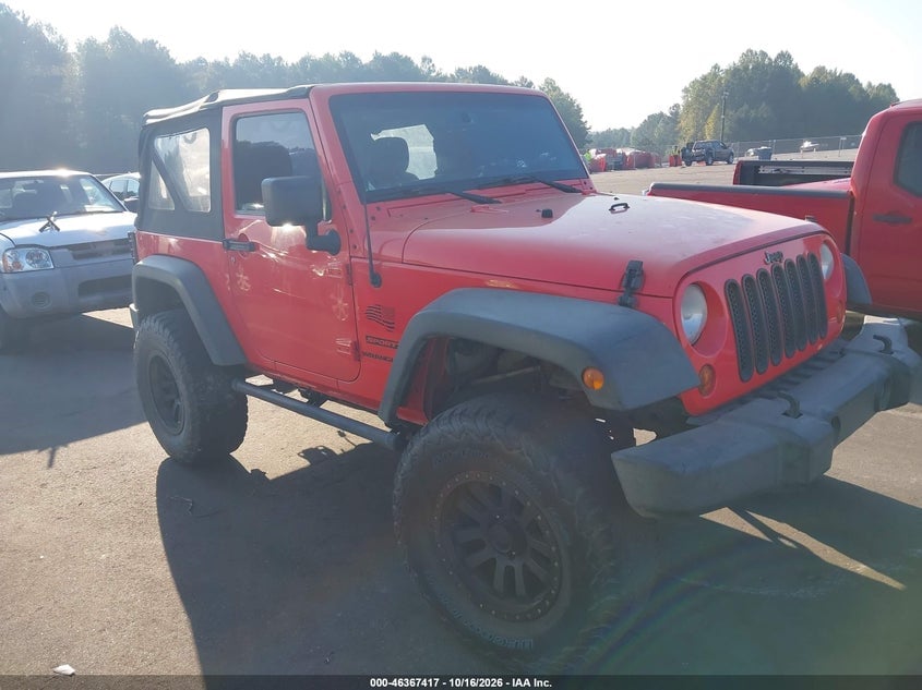 2013 JEEP WRANGLER SPORT | 1C4AJWAG1DL605679 | UPCARS