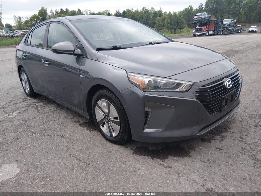 2018 HYUNDAI IONIQ HYBRID BLUE | KMHC65LC7JU100987 | UPCARS