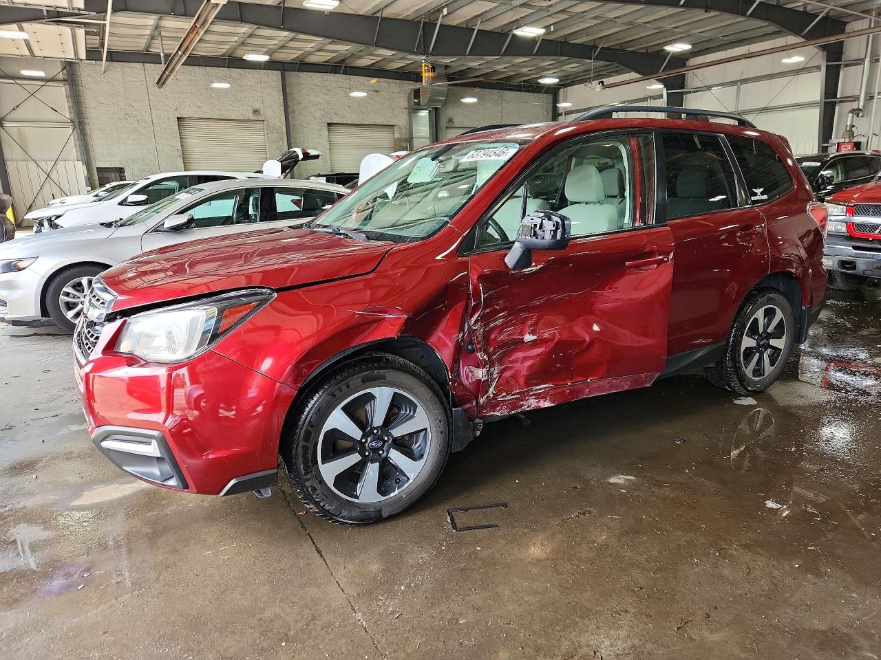 2018 SUBARU FORESTER 2.5I PREMIUM | JF2SJAEC9JH450667 | UPCARS