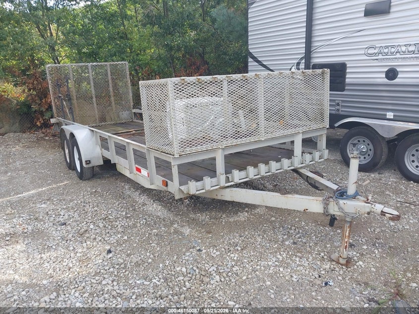 1997 QUALITY 20' TANDEM AXLE LANDSCAPE TRAILER | 1Z9GA2021VP062123 | UPCARS