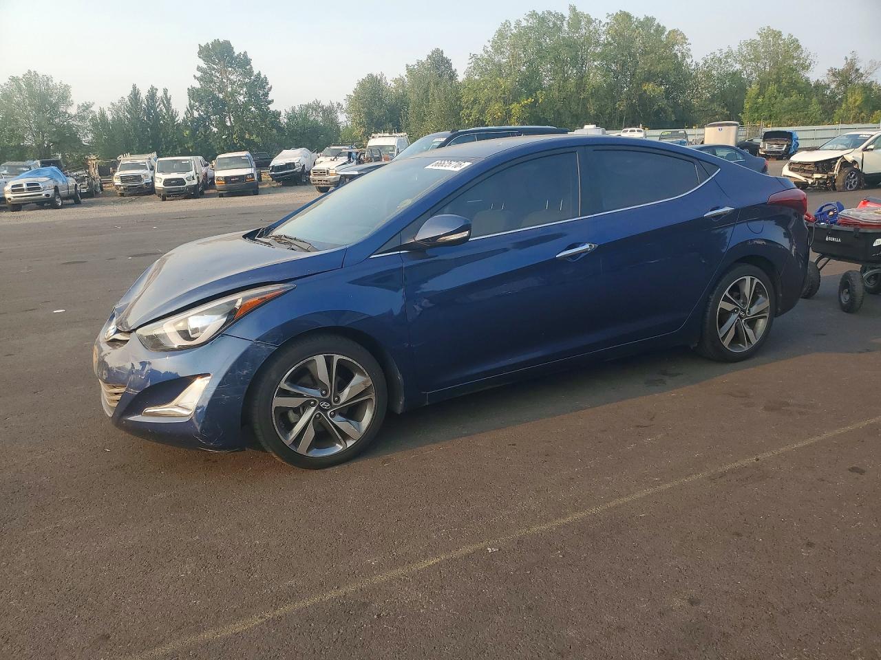 2015 HYUNDAI ELANTRA LIMITED | 5NPDH4AE6FH556885 | UPCARS