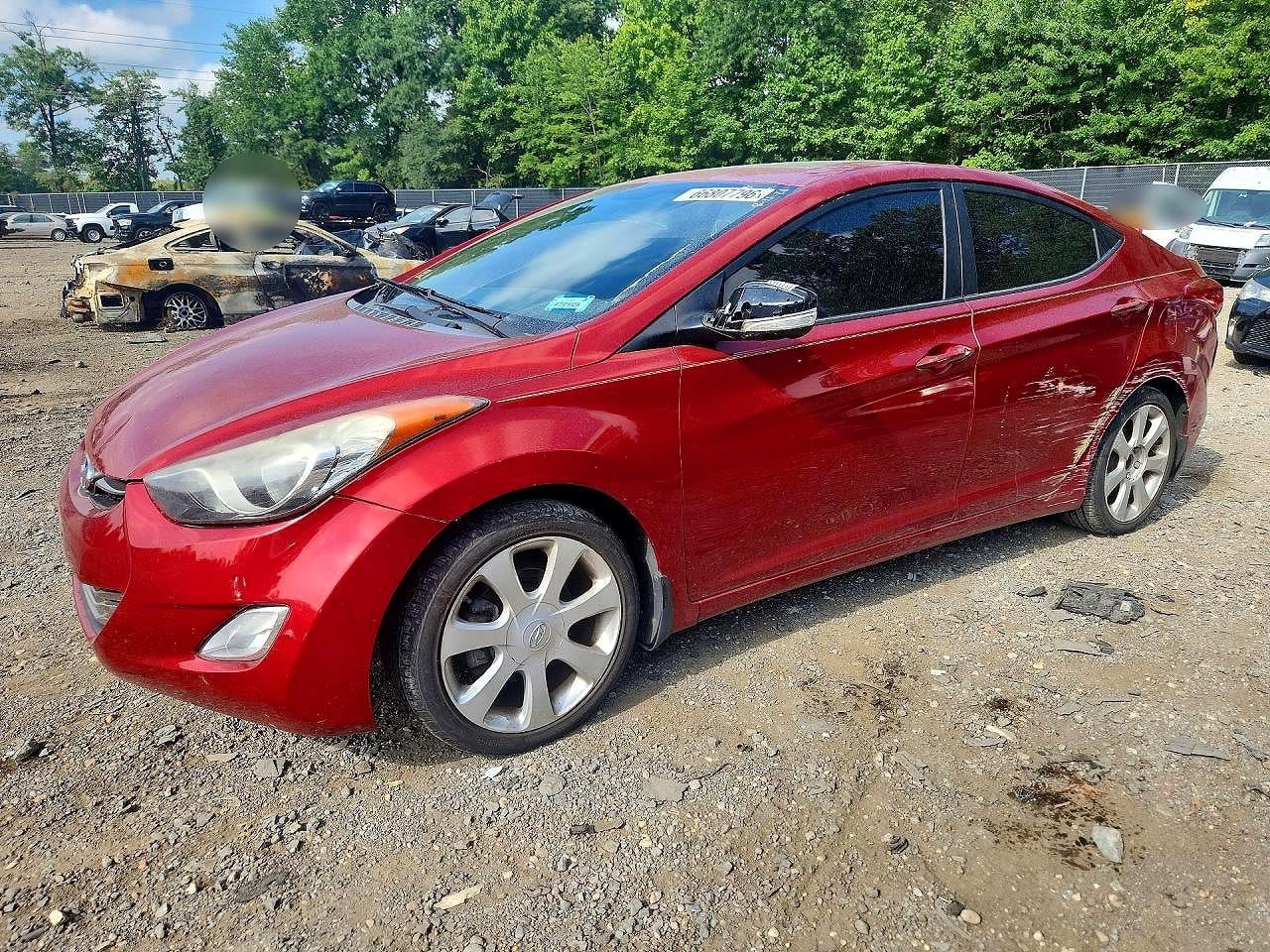 2013 HYUNDAI ELANTRA LIMITED | KMHDH4AE5DU804381 | UPCARS
