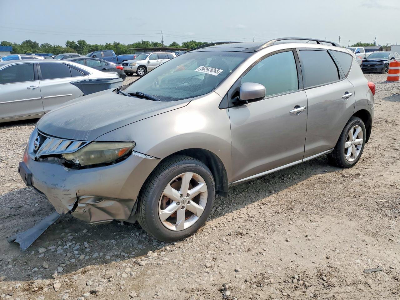 2009 NISSAN MURANO S | JN8AZ18W79W152364 | UPCARS