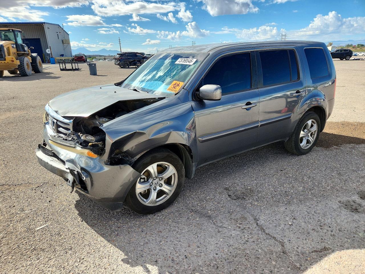 2012 HONDA PILOT EX | 5FNYF3H49CB037676 | UPCARS