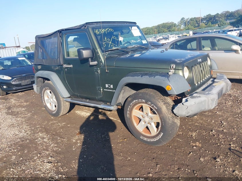2008 JEEP WRANGLER X | 1J4FA24108L511993 | UPCARS