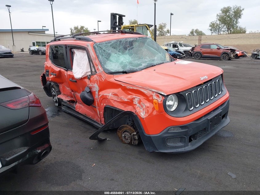 2018 JEEP RENEGADE SPORT 4X4 | ZACCJBABXJPH75374 | UPCARS