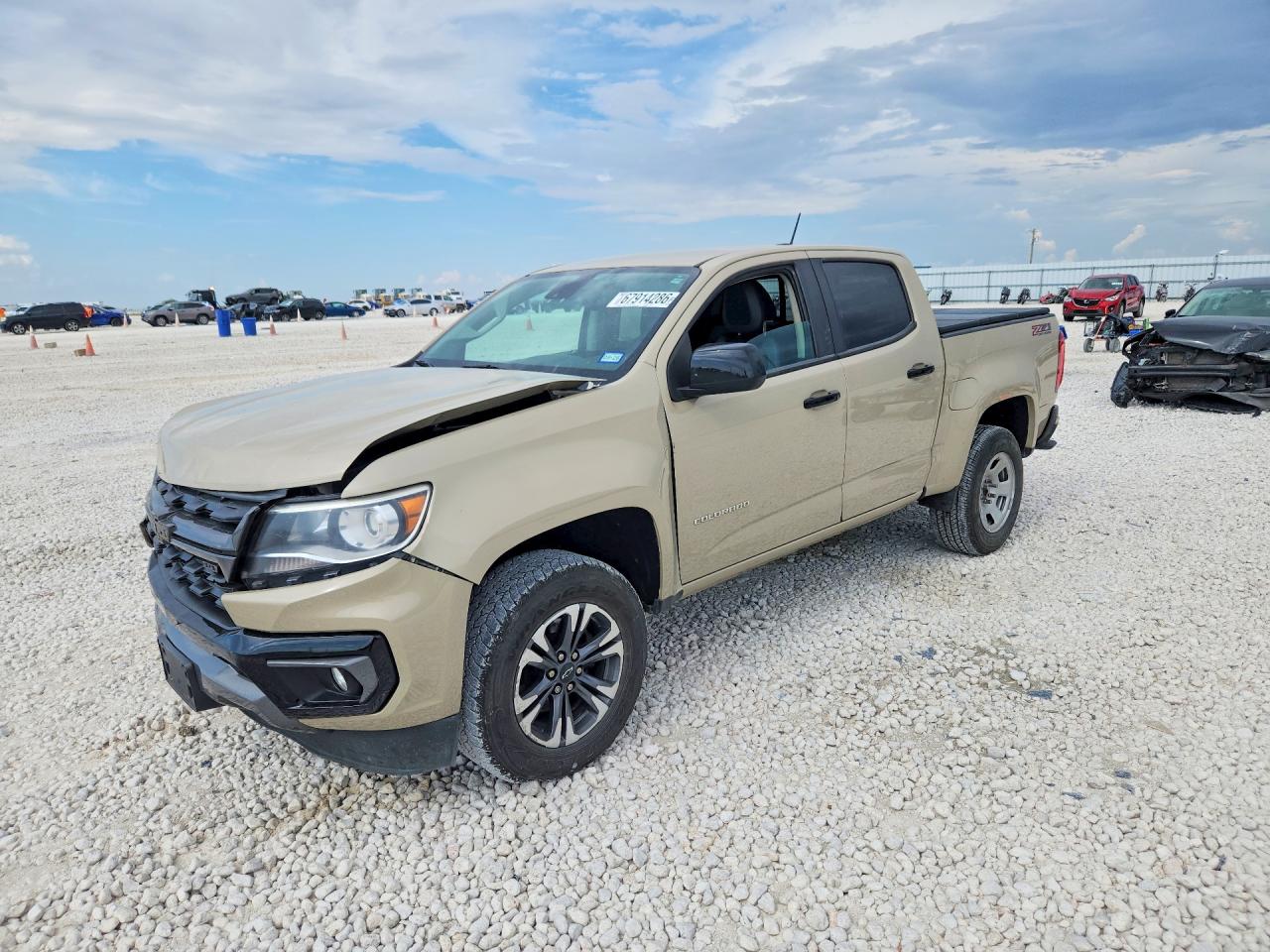 2021 CHEVROLET COLORADO Z71 | 1GCGTDEN5M1257575 | UPCARS