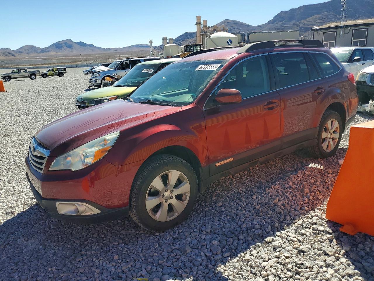 2011 SUBARU OUTBACK 2.5I PREMIUM | 4S4BRBCC4B3400656 | UPCARS