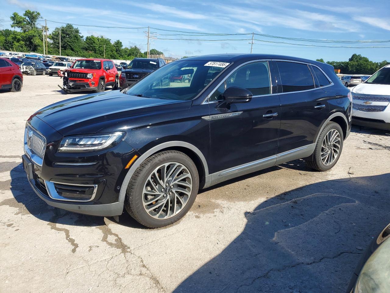 2019 LINCOLN NAUTILUS RESERVE | 2LMPJ8L96KBL53252 | UPCARS