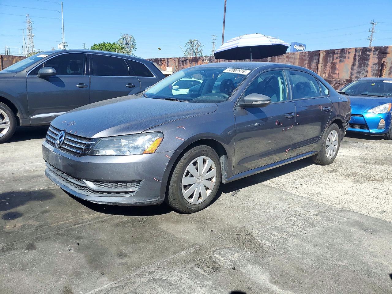 2012 VOLKSWAGEN PASSAT S | 1VWAP7A32CC032479 | UPCARS