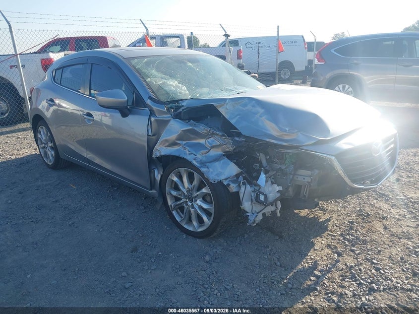 2015 MAZDA MAZDA3 S GRAND TOURING | JM1BM1M37F1272538 | UPCARS
