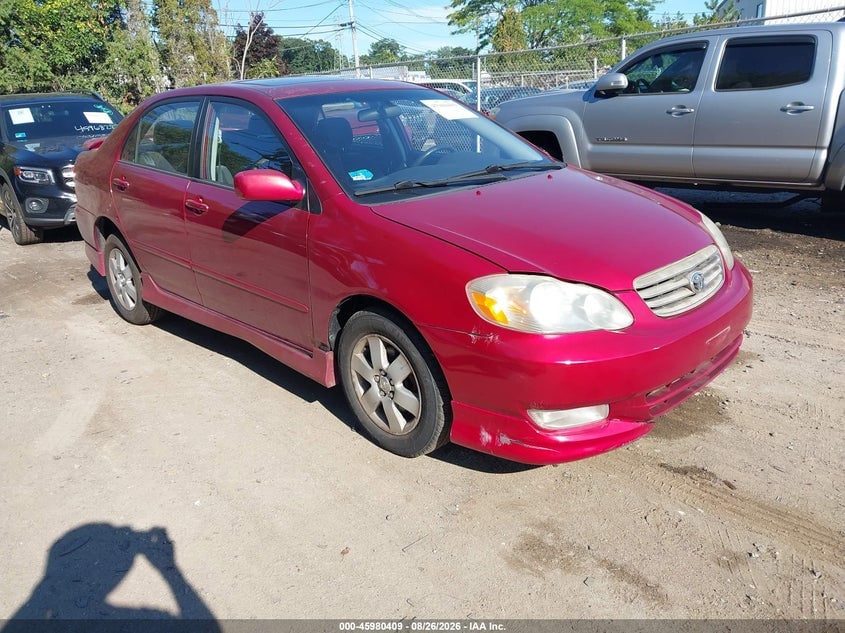 2003 TOYOTA COROLLA S | 2T1BR32EX3C157506 | UPCARS
