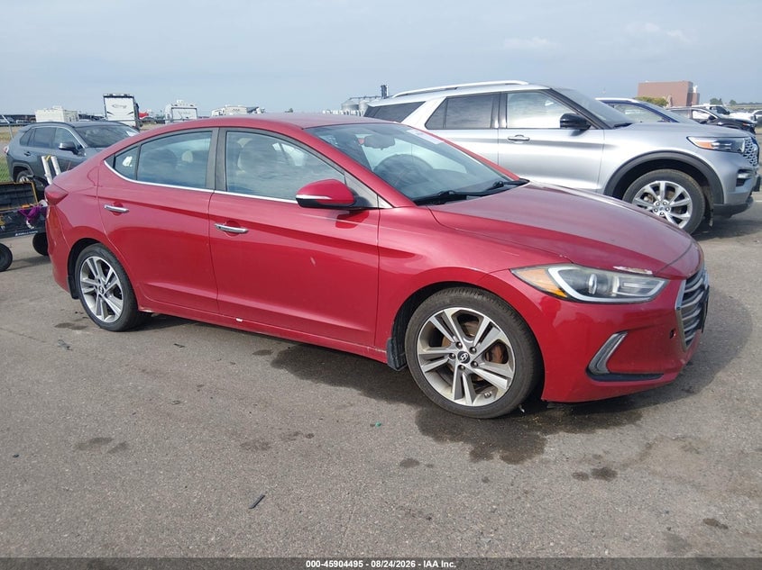 2017 HYUNDAI ELANTRA LIMITED | KMHD84LF0HU280584 | UPCARS