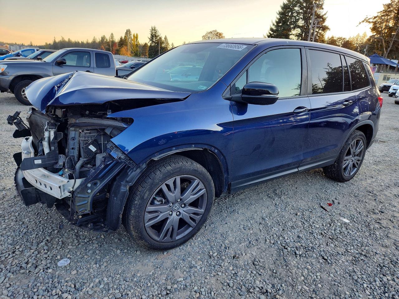 2019 HONDA PASSPORT EXL | 5FNYF7H51KB011278 | UPCARS