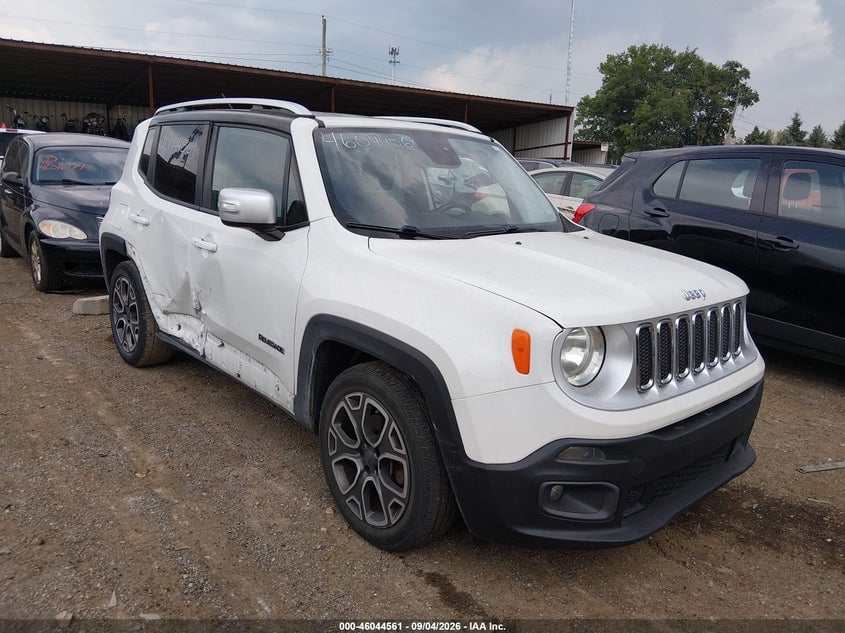 2015 JEEP RENEGADE LIMITED | ZACCJADT4FPB38468 | UPCARS