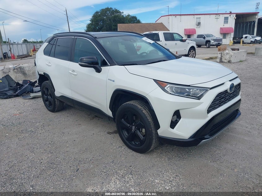 2019 TOYOTA RAV4 HYBRID XSE | 2T3EWRFV4KW028121 | UPCARS